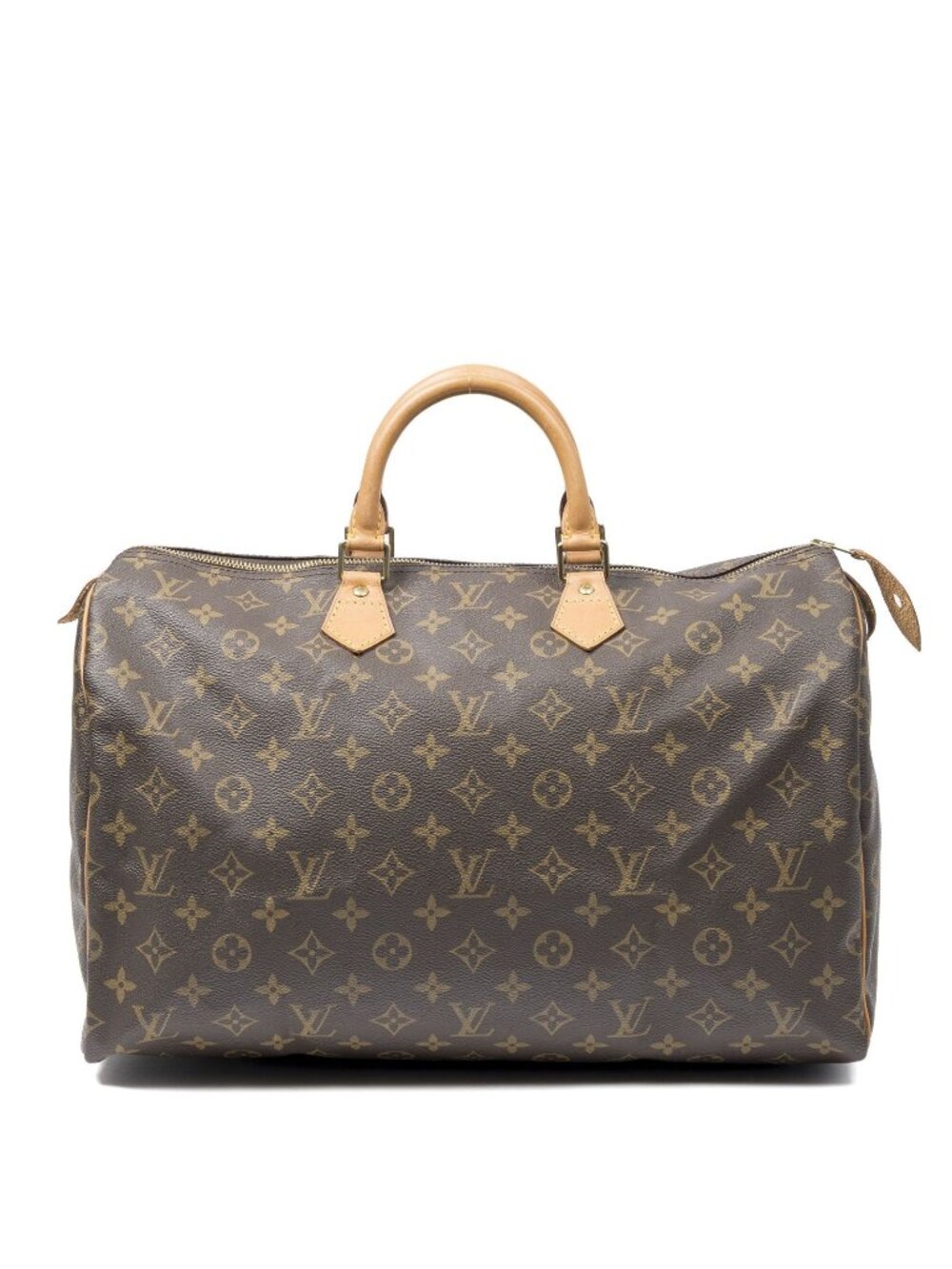 Louis Vuitton Speedy Brown Monogram Canvas Handbag